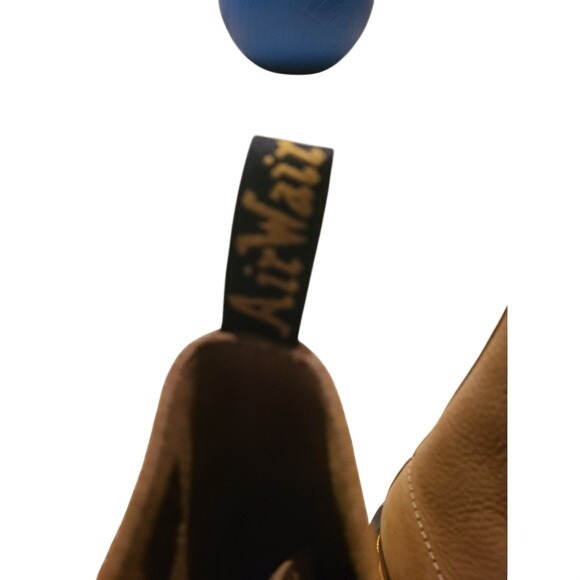 Dr. Martens 1460 Pascal Ambassador Tan Leather Lace Up Boots Mens 10 Womens 11 - Picture 7 of 8